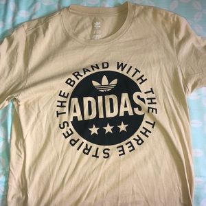 Tan Adidas Tee
